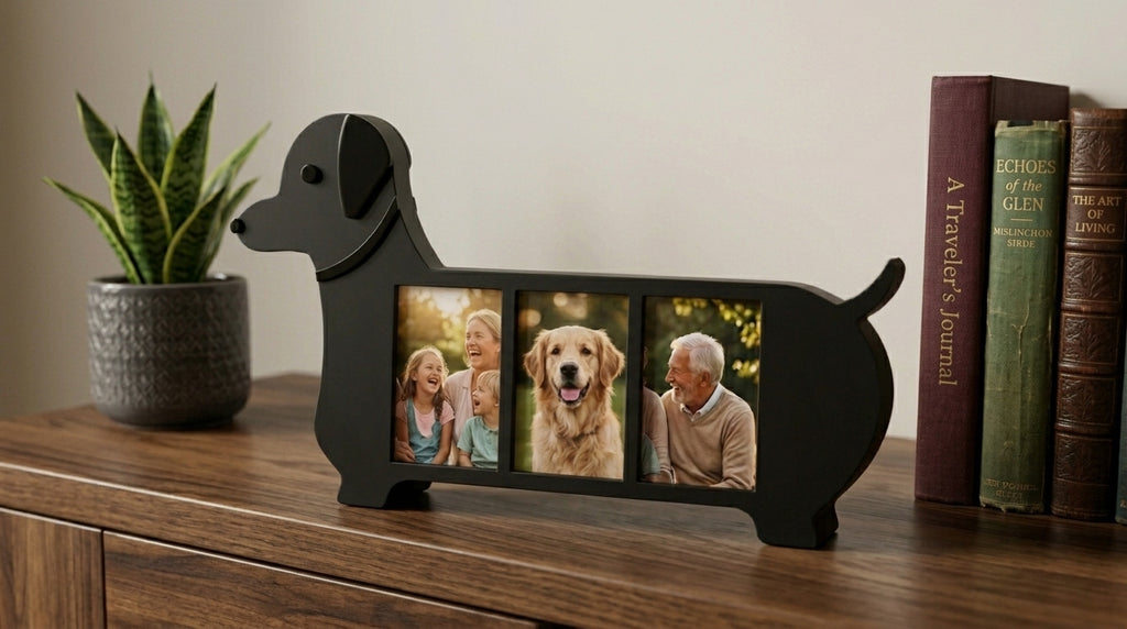 Paw Print Photo Frame