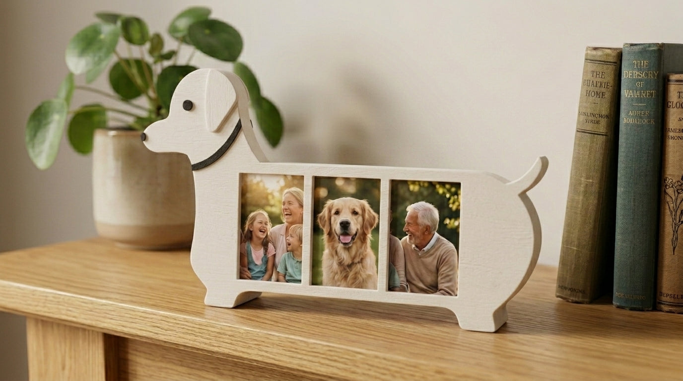 Paw Print Photo Frame