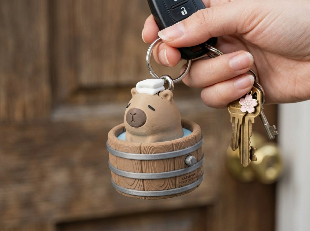 Capybara in Barrel Clicker